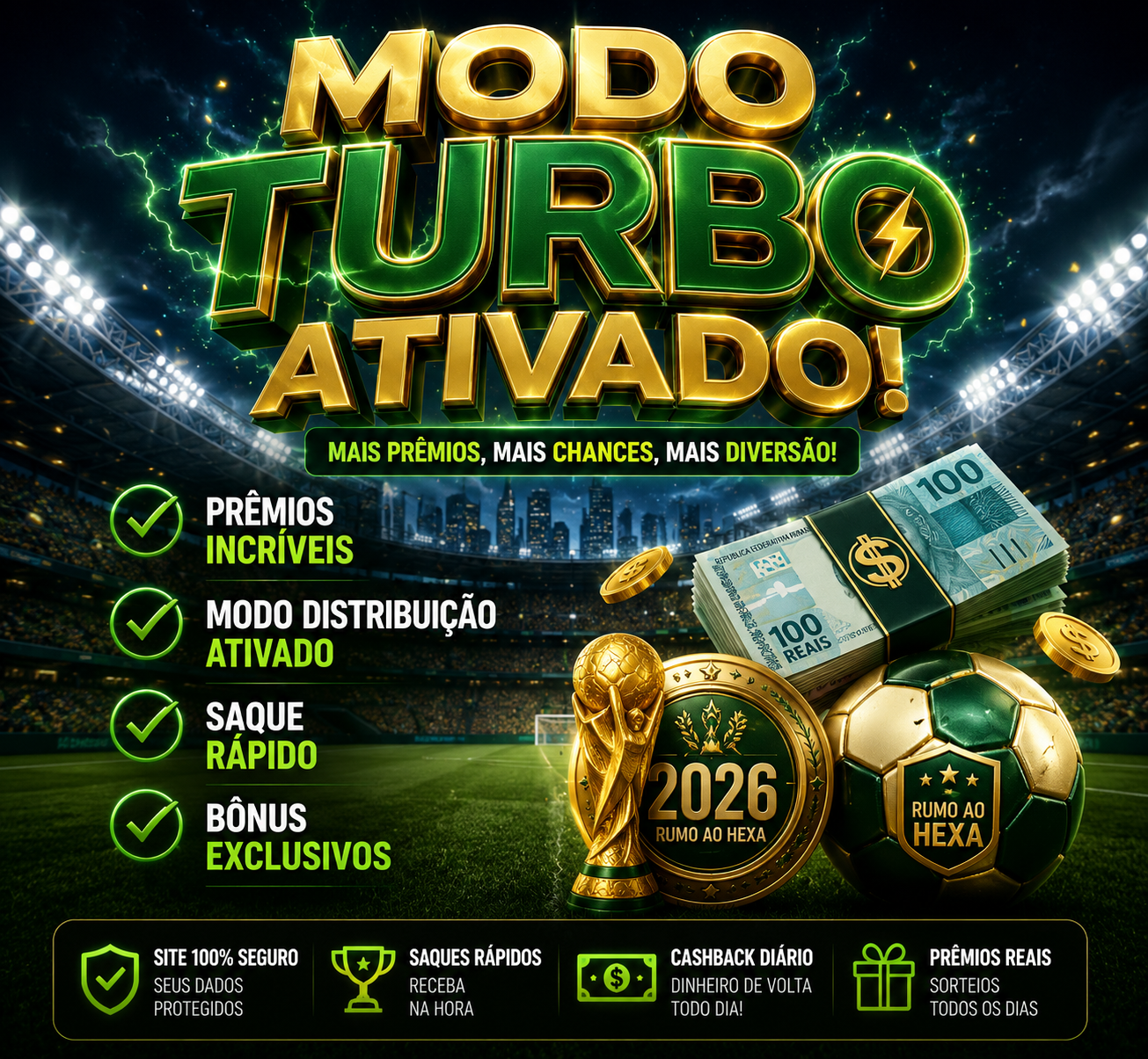 Modo Turbo Ativado