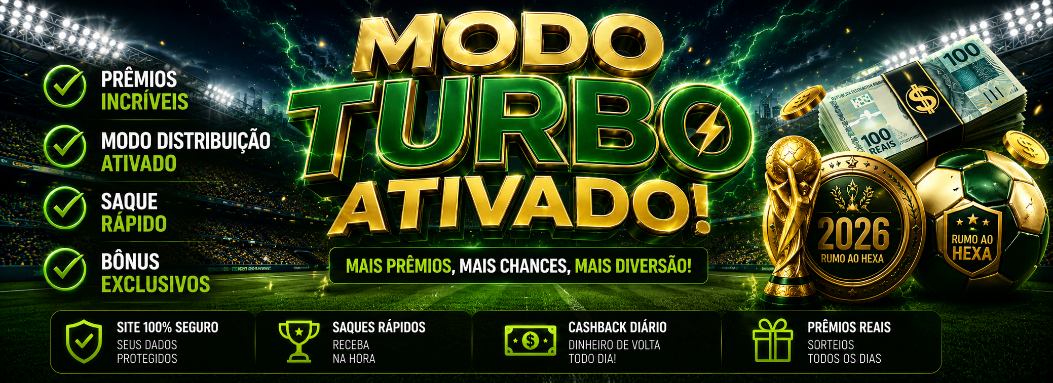 Modo Turbo Ativado